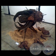 CORAZÓN DEL BOSQUE, 2009 - Escultura de SERGIO BUZÓ